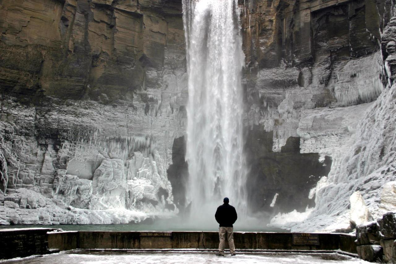 At Taughannock Falls Ithaca