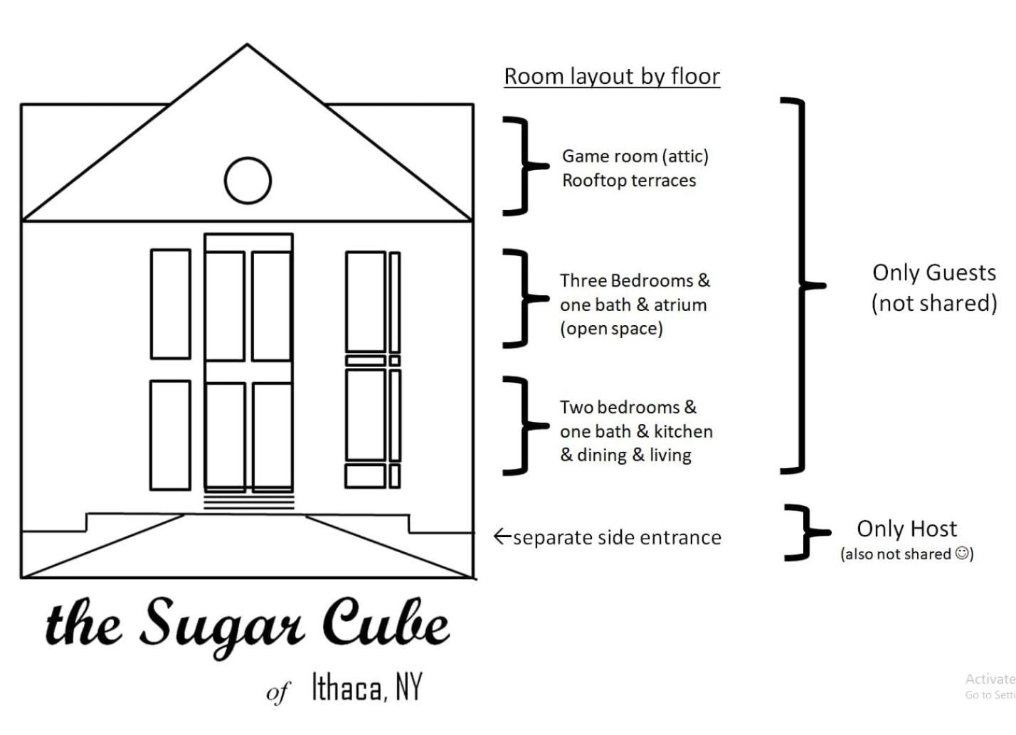 The Sugar Cube, A Stunning, Spacious, And Modern With An Orchard Maze Ithaca